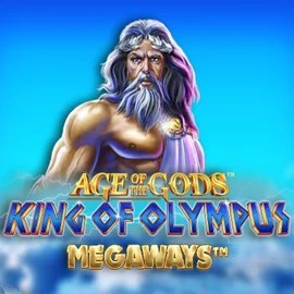 Enjoy Age Of The Gods: King of Olympus Megaways by Origins – logo hosted on happyslotss.com