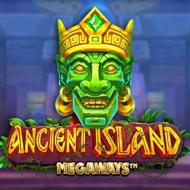 Slots logo of Ancient Island Megaways from Pragmatic Play at HappySlots Casino