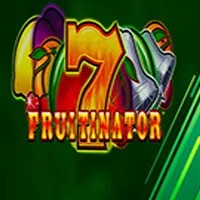 Slots logo of Fruitinator Jackpot King from Blueprint Gaming at HappySlots Casino