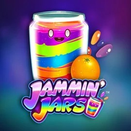 Slots logo of Jammin Jars from Push Gaming at HappySlots Casino