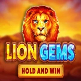 Lion Gems Hold and Win casino game by Playson – featured logo at HappySlots Casino