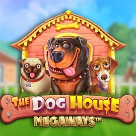 The Dog House Megaways casino game by Pragmatic Play – featured logo at HappySlots Casino
