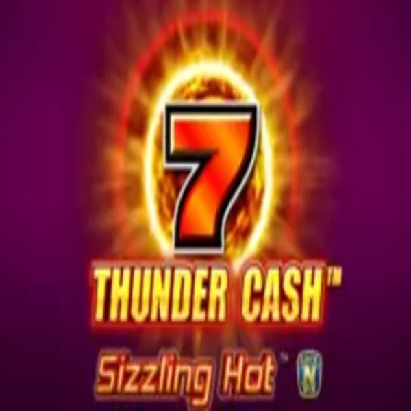 Official Slots logo: Thunder Cash Sizzling Hot by Novomatic at HappySlots Casino