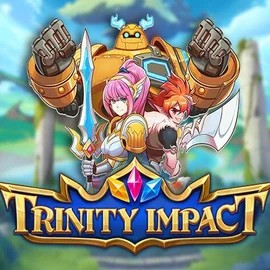Trinity Impact slot visual from Play'n GO available on happyslotss.com